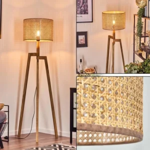 hofstein Bassagoda Lampadaire, Liseuse Écru, 1 lumière* Lampes Modernes
