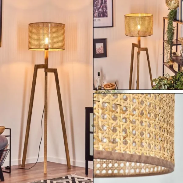 hofstein Bassagoda Lampadaire, Liseuse Écru, 1 lumière* Lampes Modernes