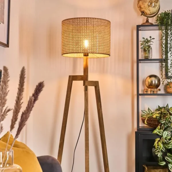 hofstein Bassagoda Lampadaire, Liseuse Écru, 1 lumière* Lampes Modernes