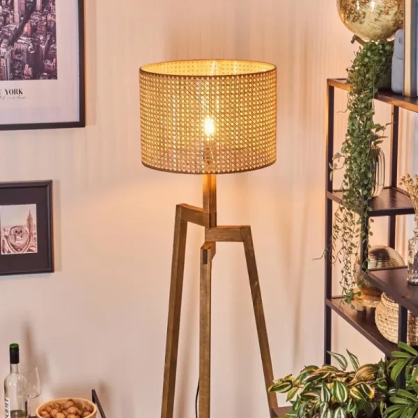 hofstein Bassagoda Lampadaire, Liseuse Écru, 1 lumière* Lampes Modernes