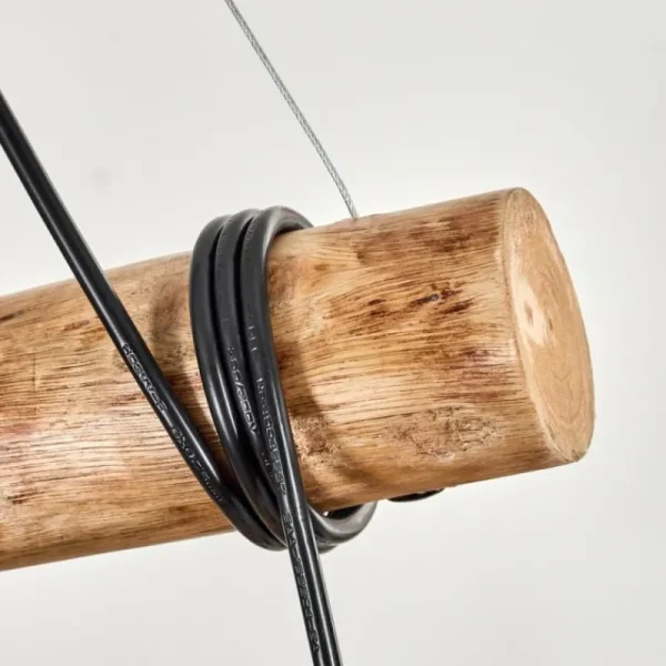 hofstein Basto Suspension, Suspension Écru, Noir, 5 lumières* Lampes Modernes