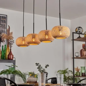 hofstein Bauro Suspension Écru, 4 lumières* Lampes Modernes