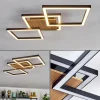 hofstein Bealo Plafonnier LED Couleur bois, Noir, 1 lumière* Lampes Modernes