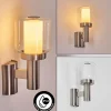 hofstein Beira Lampe murale d´extérieur, Applique murale Nickel mat, 1 lumière* Lampes Modernes