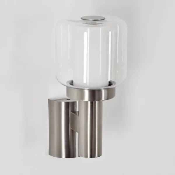 hofstein Beira Lampe murale d´extérieur, Applique murale Nickel mat, 1 lumière* Lampes Modernes