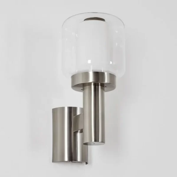 hofstein Beira Lampe murale d´extérieur, Applique murale Nickel mat, 1 lumière* Lampes Modernes
