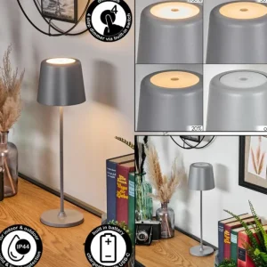 hofstein Belece Lampe de table d'extérieur, Lampe à poser LED Gris, 1 lumière* Lampes Modernes