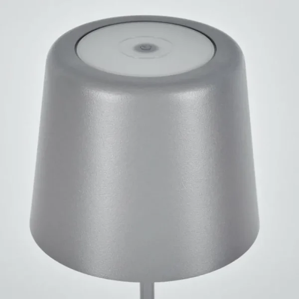 hofstein Belece Lampe de table d'extérieur, Lampe à poser LED Gris, 1 lumière* Lampes Modernes