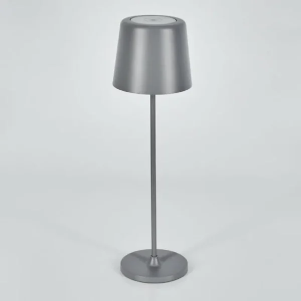 hofstein Belece Lampe de table d'extérieur, Lampe à poser LED Gris, 1 lumière* Lampes Modernes
