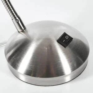 hofstein Bondorlunda Lampe de bureau, Lampe à poser Nickel mat, 1 lumière* Lampes Modernes