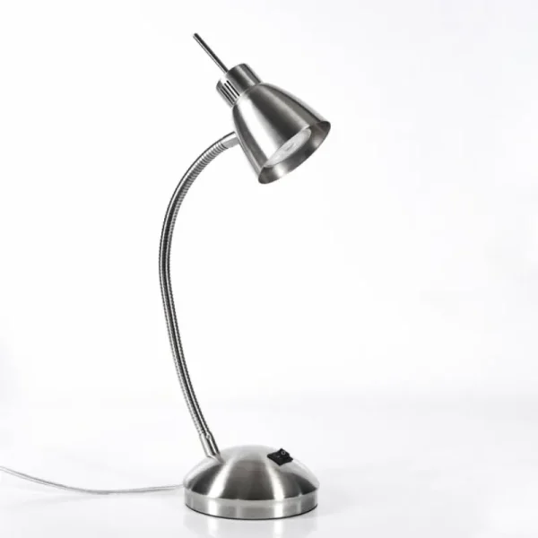 hofstein Bondorlunda Lampe de bureau, Lampe à poser Nickel mat, 1 lumière* Lampes Modernes