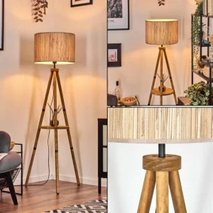 hofstein Bongal Lampadaire Écru, 1 lumière* Lampes Modernes