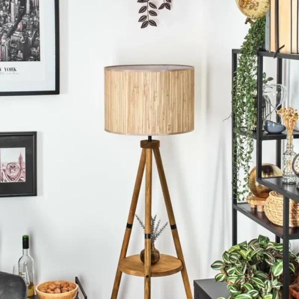hofstein Bongal Lampadaire Écru, 1 lumière* Lampes Modernes