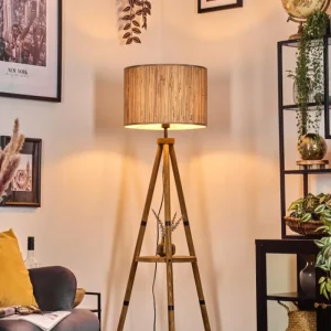 hofstein Bongal Lampadaire Écru, 1 lumière* Lampes Modernes