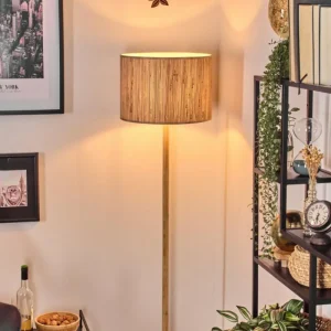 hofstein Bongal Lampadaire Écru, 1 lumière* Lampes Modernes