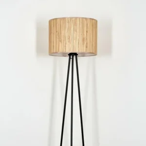 hofstein Bongal Lampadaire, Liseuse Noir, 1 lumière* Lampes Modernes
