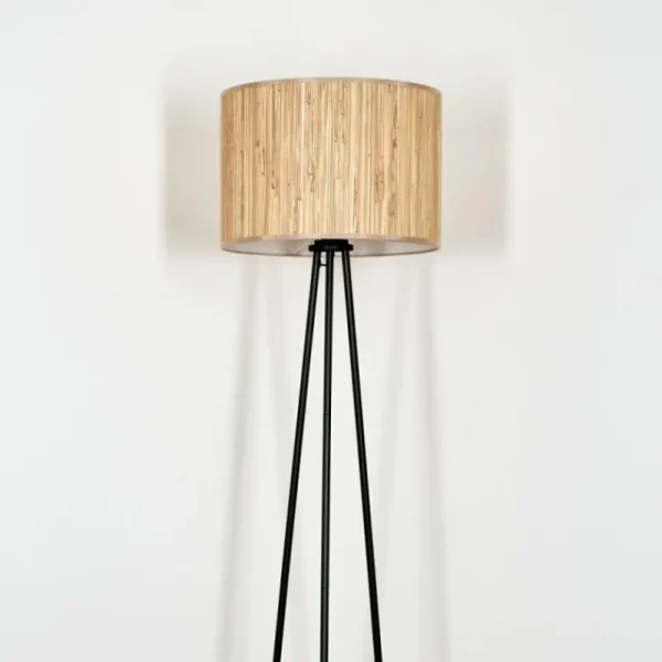 hofstein Bongal Lampadaire, Liseuse Noir, 1 lumière* Lampes Modernes