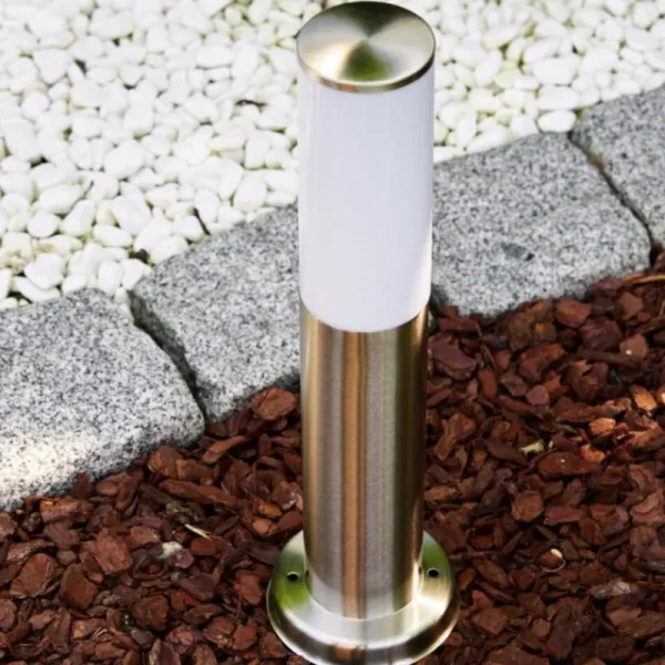 hofstein Borne d'éclairage Caserta Acier inoxydable, 1 lumière* Lampes Modernes