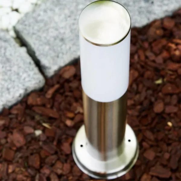 hofstein Borne d'éclairage Caserta Acier inoxydable, 1 lumière* Lampes Modernes