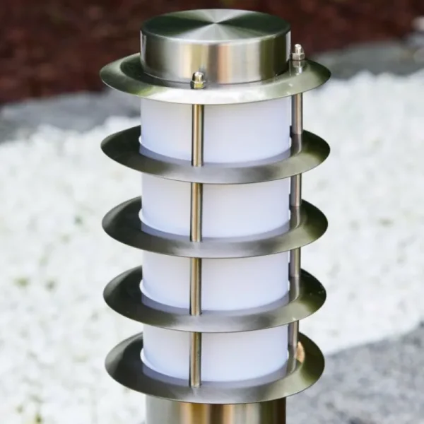hofstein Borne d'éclairage Tunes Acier inoxydable, 1 lumière* Lampes Modernes