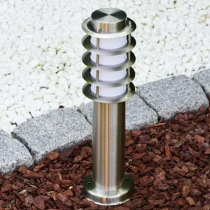 hofstein Borne d'éclairage Tunes Acier inoxydable, 1 lumière* Lampes Modernes