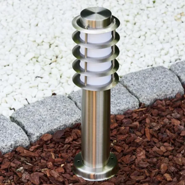 hofstein Borne d'éclairage Tunes Acier inoxydable, 1 lumière* Lampes Modernes