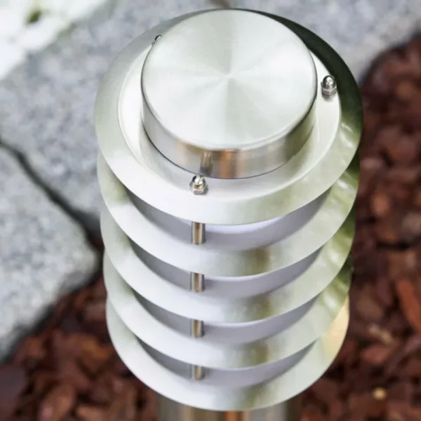 hofstein Borne d'éclairage Tunes Acier inoxydable, 1 lumière* Lampes Modernes
