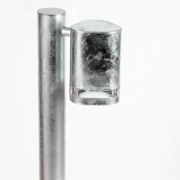 hofstein Borne lumineuse Amyton Acier inoxydable, Transparent, Zingué, 1 lumière* Lampes Modernes