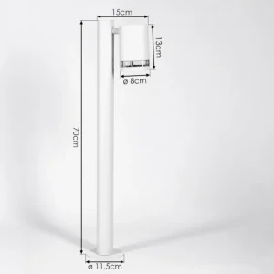 hofstein Borne lumineuse Amyton Blanc, 1 lumière* Lampes Modernes