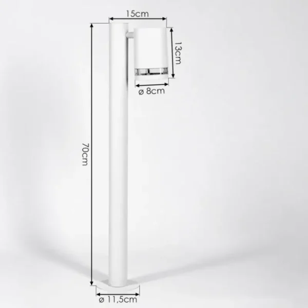 hofstein Borne lumineuse Amyton Blanc, 1 lumière* Lampes Modernes