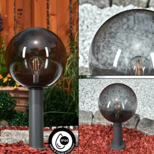hofstein Borne lumineuse Bostarenga Anthracite, 1 lumière* Lampes Modernes