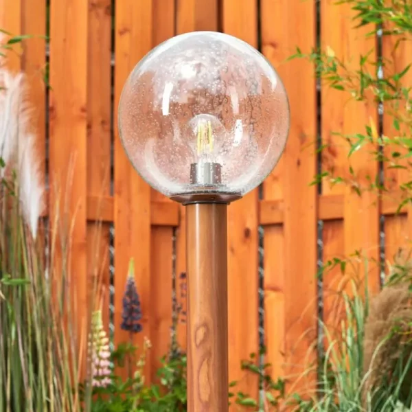 hofstein Borne lumineuse Bubodefo Brun, Couleur bois, 1 lumière* Lampes Modernes