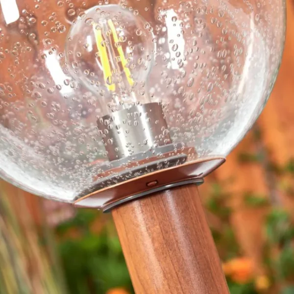 hofstein Borne lumineuse Bubodefo Brun, Couleur bois, 1 lumière* Lampes Modernes