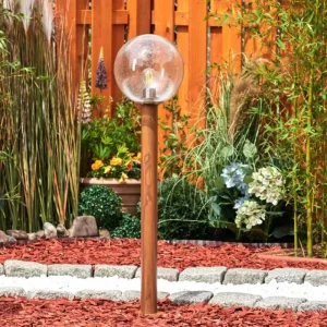 hofstein Borne lumineuse Bubodefo Brun, Couleur bois, 1 lumière* Lampes Modernes
