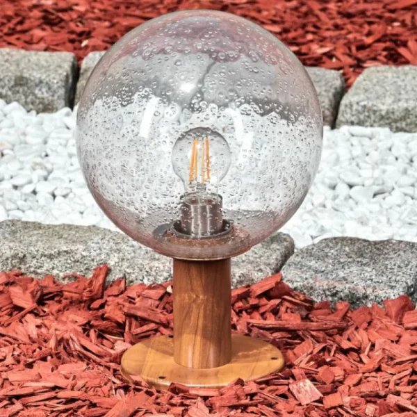 hofstein Borne lumineuse Bubodefo Brun, Couleur bois, 1 lumière* Lampes Modernes