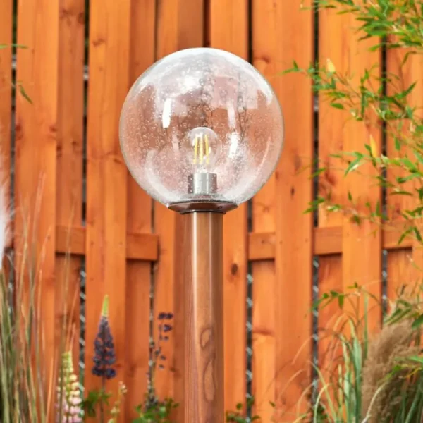 hofstein Borne lumineuse Bubodefo Brun, Couleur bois, 1 lumière* Lampes Modernes