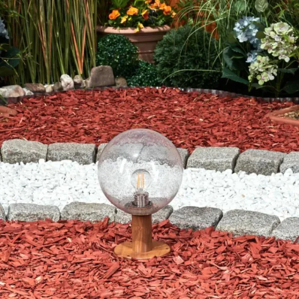 hofstein Borne lumineuse Bubodefo Brun, Couleur bois, 1 lumière* Lampes Modernes