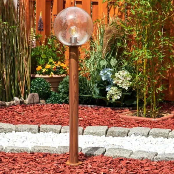 hofstein Borne lumineuse Bubodefo Brun, Couleur bois, 1 lumière* Lampes Modernes