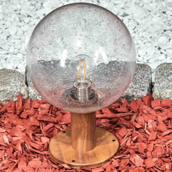 hofstein Borne lumineuse Bubodefo Brun, Couleur bois, 1 lumière* Lampes Modernes