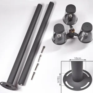 hofstein Borne lumineuse Eloida Anthracite, 3 lumières* Lampes Modernes