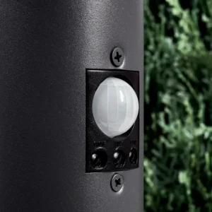 hofstein Borne lumineuse Gaborone Anthracite, 1 lumière, Détecteur de mouvement* Lampes Modernes