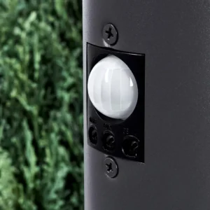 hofstein Borne lumineuse Gaborone Anthracite, 1 lumière, Détecteur de mouvement* Lampes Modernes