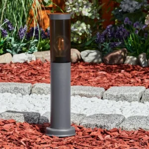 hofstein Borne lumineuse Gaborone Anthracite, Noir, 1 lumière* Lampes Modernes