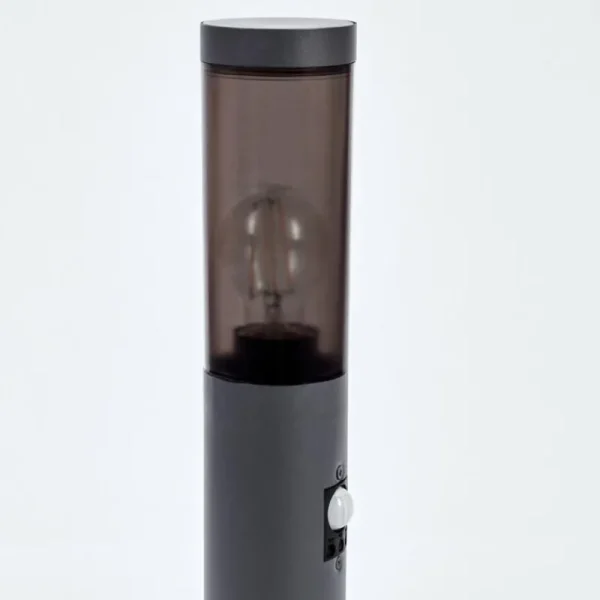hofstein Borne lumineuse Gaborone Anthracite, 1 lumière, Détecteur de mouvement* Lampes Modernes