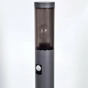 hofstein Borne lumineuse Gaborone Anthracite, 1 lumière, Détecteur de mouvement* Lampes Modernes