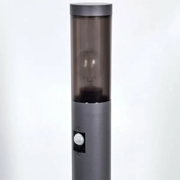 hofstein Borne lumineuse Gaborone Anthracite, 1 lumière, Détecteur de mouvement* Lampes Modernes