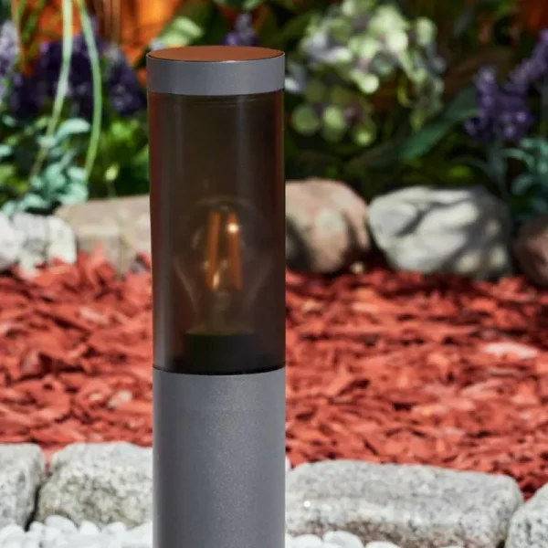 hofstein Borne lumineuse Gaborone Anthracite, Noir, 1 lumière* Lampes Modernes