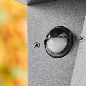 hofstein Borne lumineuse Kingstown Anthracite, 1 lumière, Détecteur de mouvement* Lampes Modernes