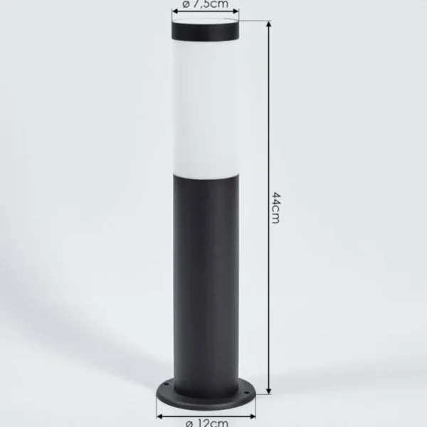 hofstein Borne lumineuse Ruti Noir, 1 lumière* Lampes Modernes