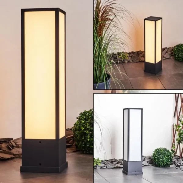 hofstein Borne lumineuse Apidou LED Anthracite, 1 lumière* Lampes Modernes